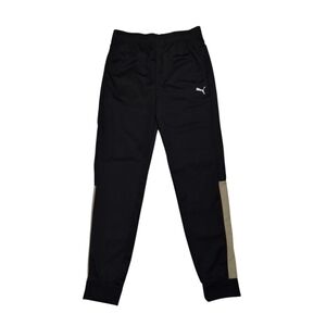 Puma Black Track Pants Boys L Jogger